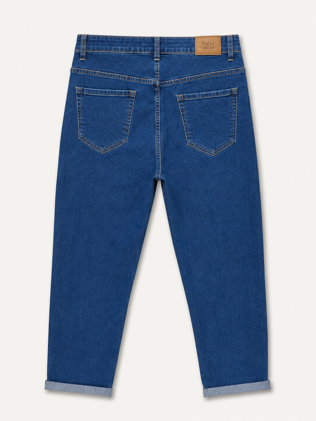 Jean Mom Fit – Grande Taille – Classique Bleu Stone