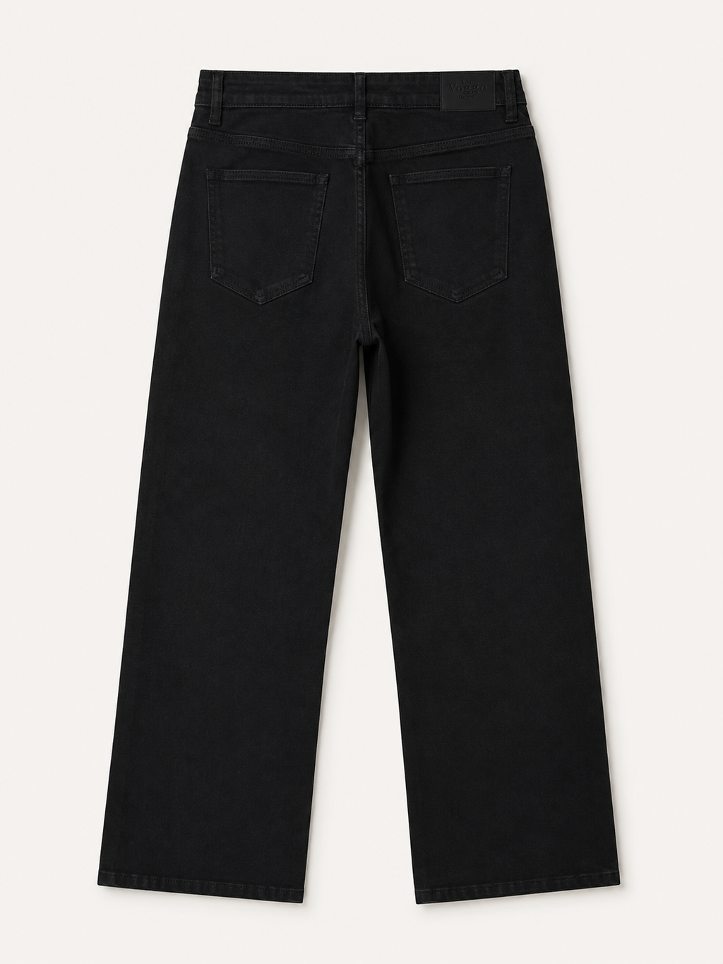 Jean Wide Leg – Grande Taille – Noir